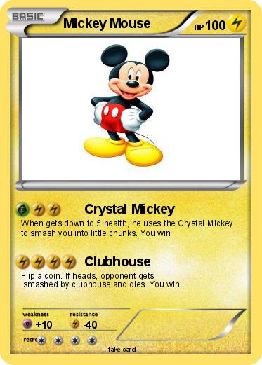 Pokemon Mickey Mouse