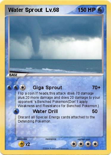 Pokemon Water Sprout  Lv.68