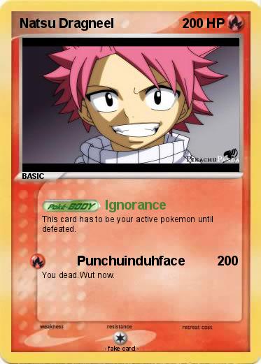 Pokemon Natsu Dragneel