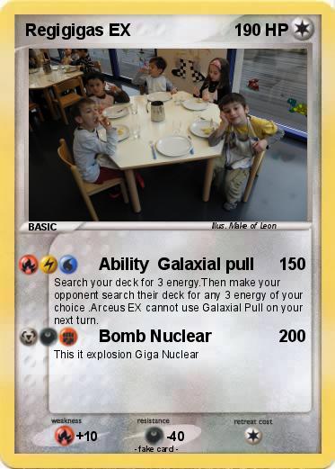 Pokemon Regigigas EX