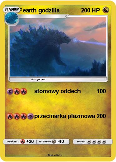 Pokemon earth godzilla