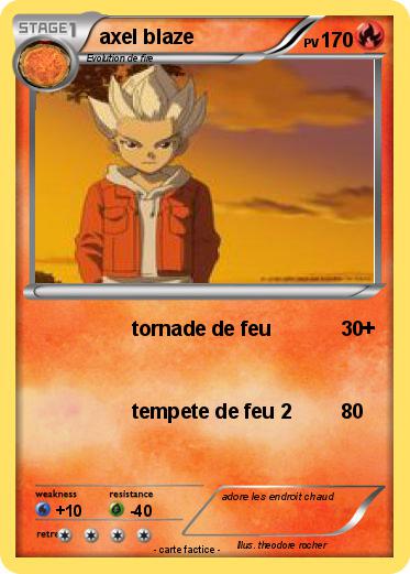 Pokemon axel blaze