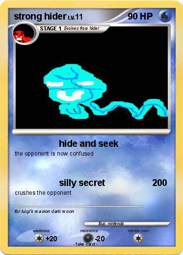 Pokemon strong hider