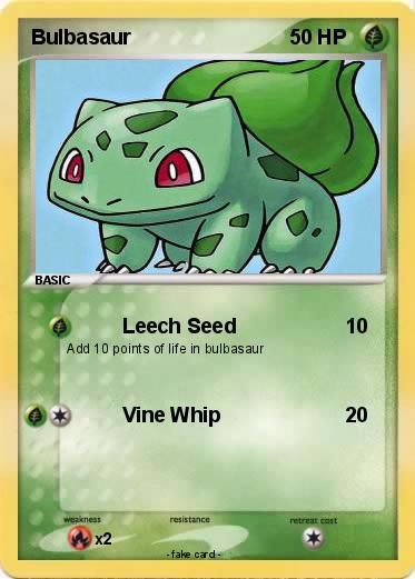 Pokemon Bulbasaur