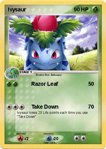 Pokemon Ivysaur