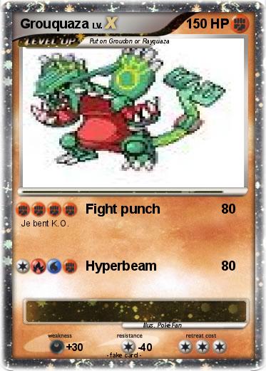Pokemon Grouquaza