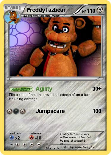 Pokemon Freddy fazbear