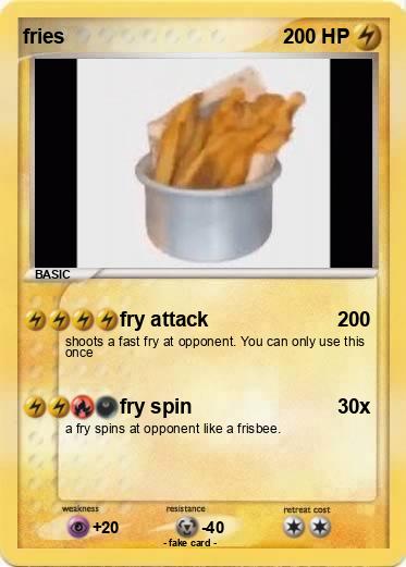 Pokemon fries