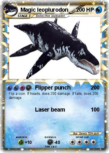 Pokemon Magic leoplurodon
