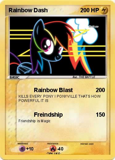Pokemon Rainbow Dash