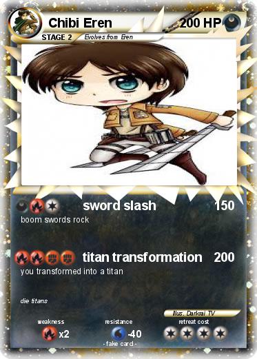Pokemon Chibi Eren