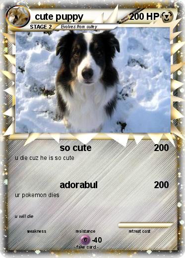 Pokemon cute puppy