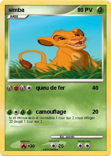 Pokemon simba