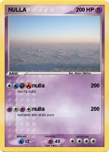 Pokemon NULLA