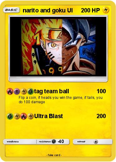 Pokemon narito and goku UI