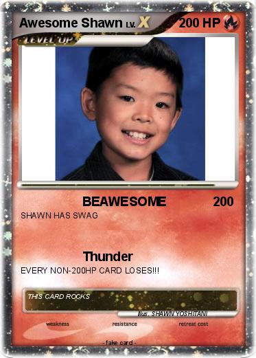 Pokemon Awesome Shawn