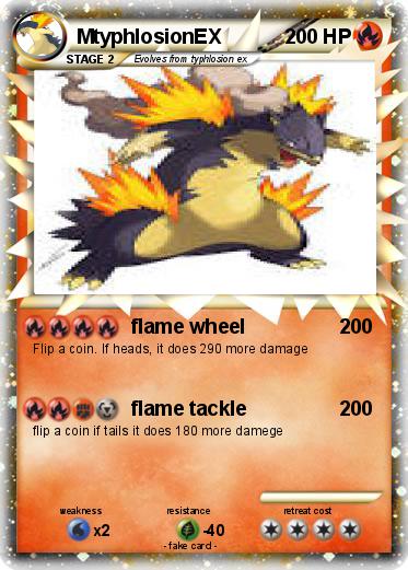 Pokemon MtyphlosionEX