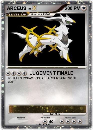 Pokemon ARCEUS