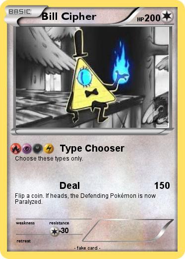 Pokemon Bill Cipher