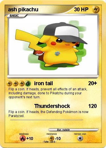 Pokemon ash pikachu