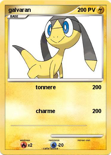 Pokemon galvaran