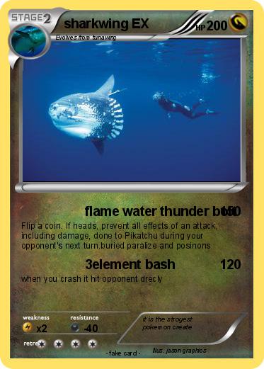 Pokemon sharkwing EX