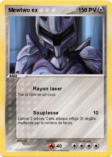 Pokemon Mewtwo ex