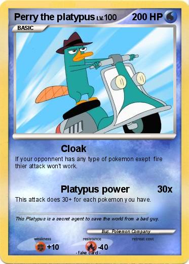 Pokemon Perry the platypus