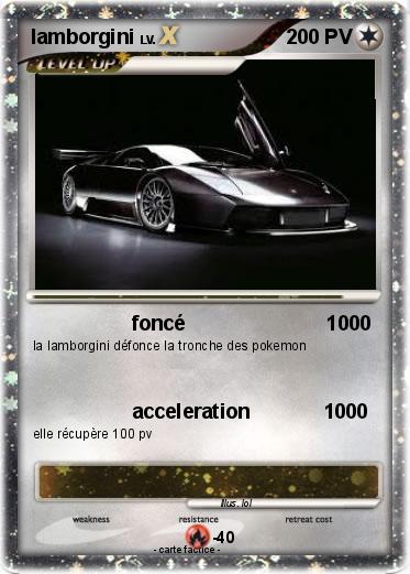Pokemon lamborgini