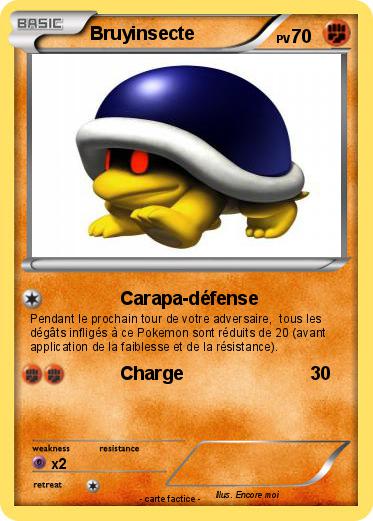 Pokemon Bruyinsecte