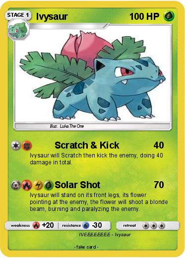 Pokemon Ivysaur
