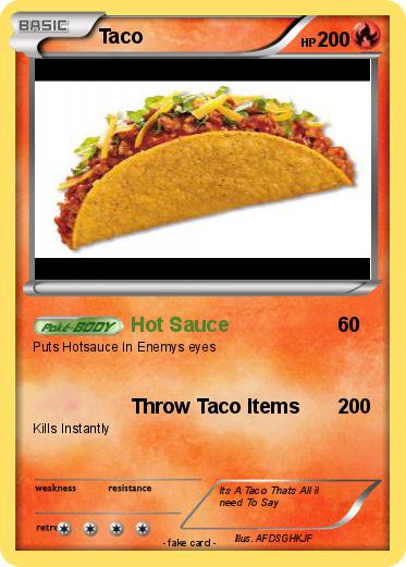 Pokemon Taco