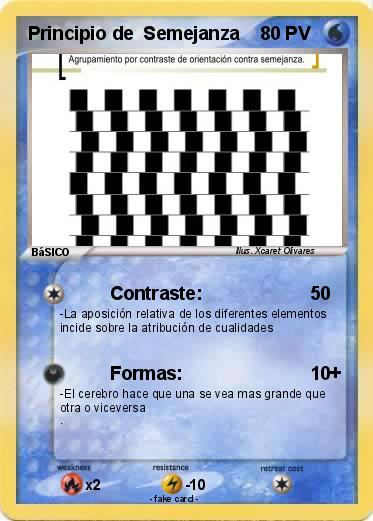 Pokemon Principio de  Semejanza