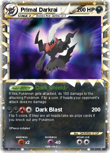 Pokemon Primal Darkrai