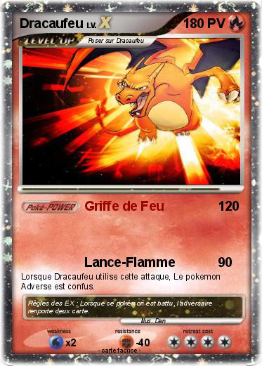 Pokemon Dracaufeu