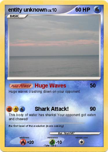 Pokemon entity unknown