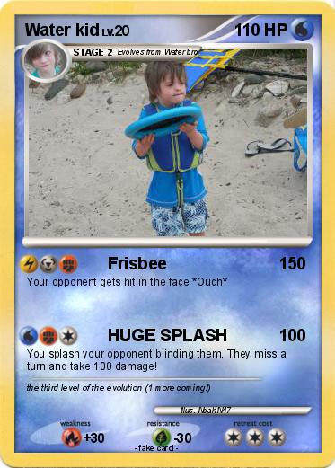 Pokemon Water kid