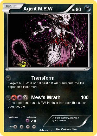 Pokemon Agent M.E.W