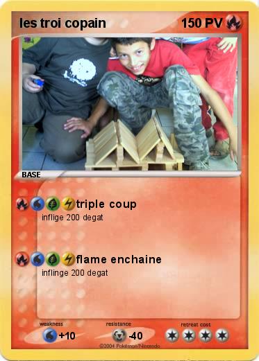 Pokemon les troi copain 