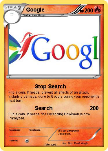 Pokemon Google