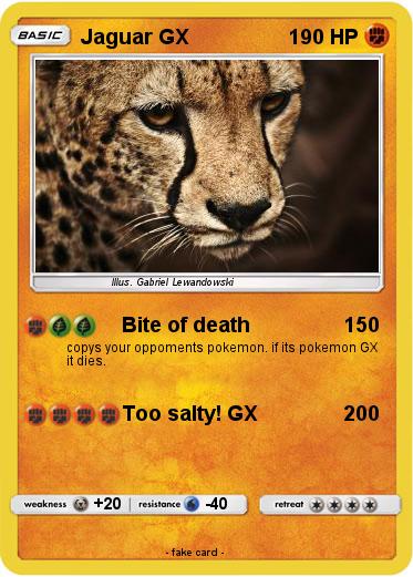 Pokemon Jaguar GX