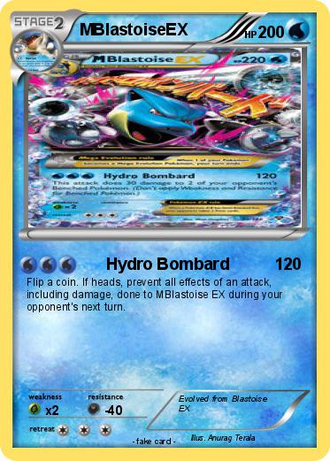 Pokemon MBlastoiseEX