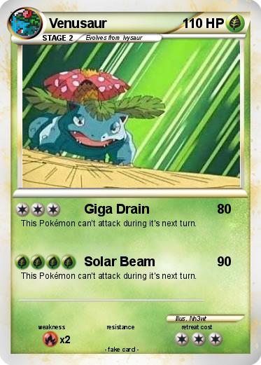 Pokemon Venusaur