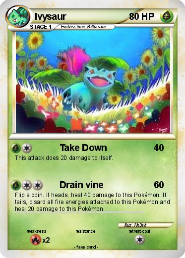 Pokemon Ivysaur