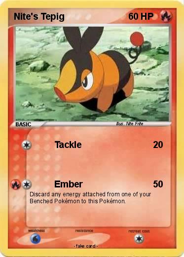 Pokemon Nite's Tepig