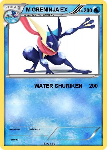 Pokemon M GRENINJA EX