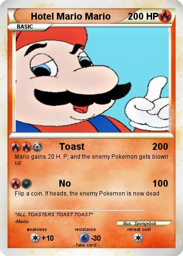 Pokemon Hotel Mario Mario