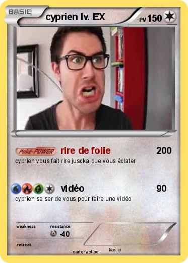 Pokemon cyprien lv. EX
