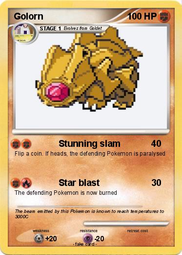 Pokemon Golorn