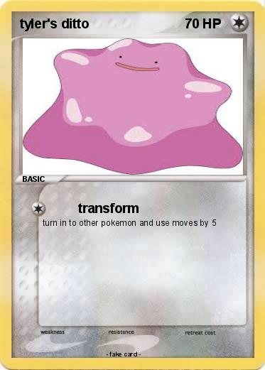 Pokemon tyler's ditto